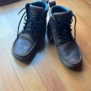 Lems brown waterproof boots